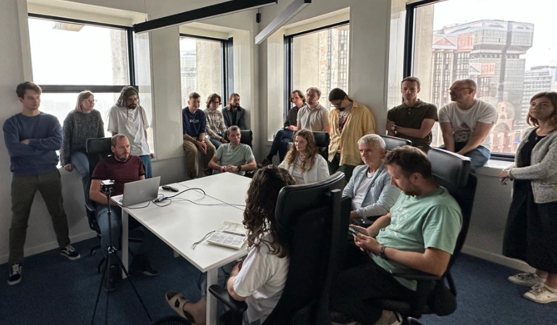 anyLogistix employees in the Lisbon office